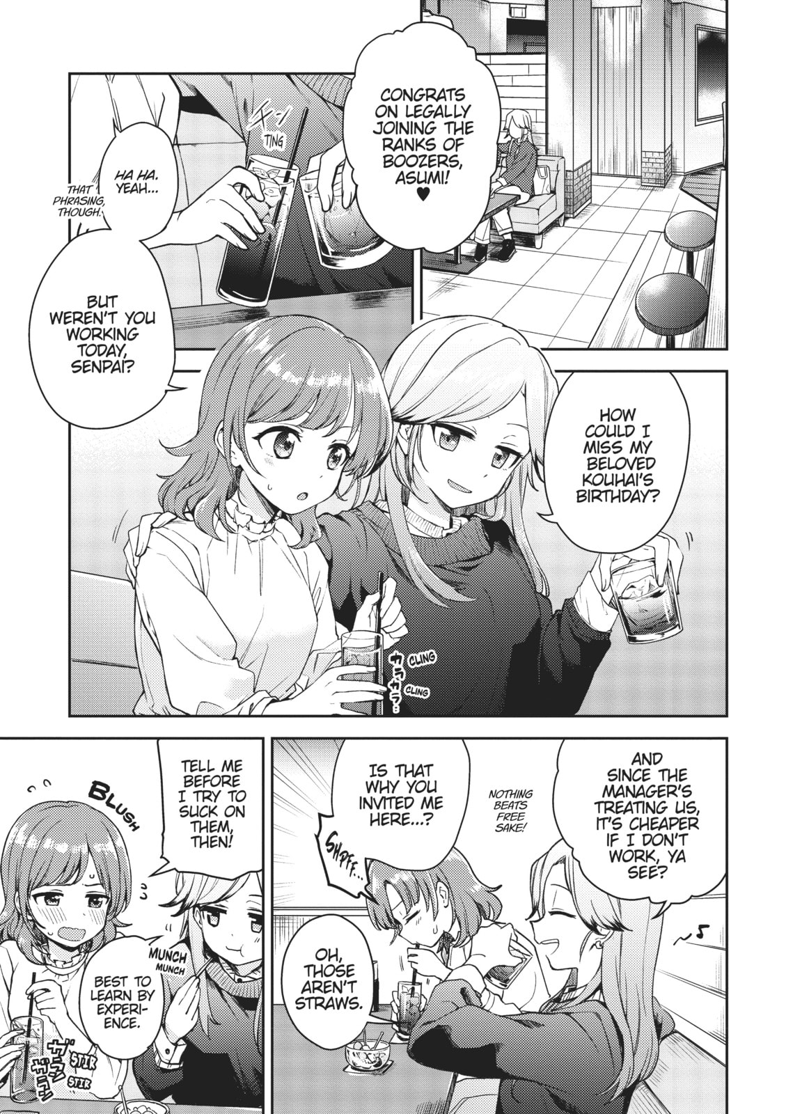 Asumi-chan Is Interested in Lesbian Brothels! – Chapter 1 page 3