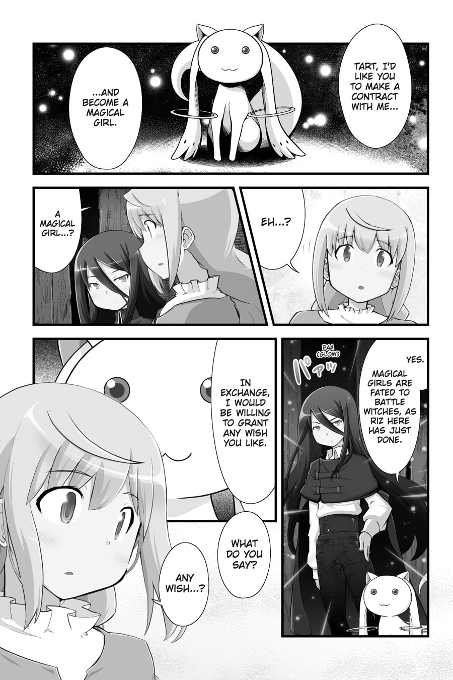 Puella Magi Tart Magica: The Legend of "Jeanne d'Arc" – Chapter 3 page 0