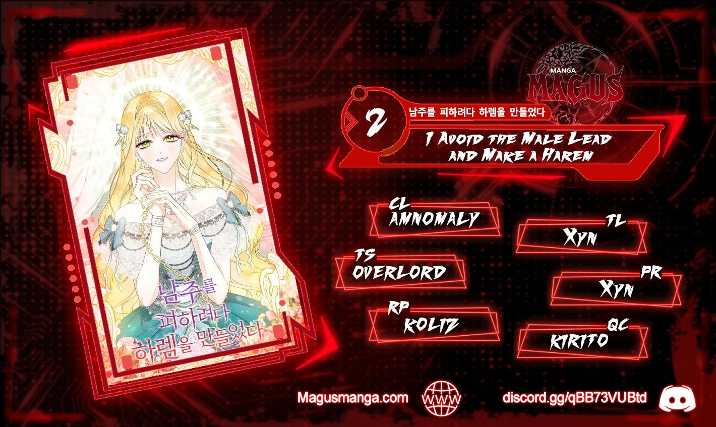 I Will Avoid the Male Lead and Make My Harem – Chapter 2 page 0