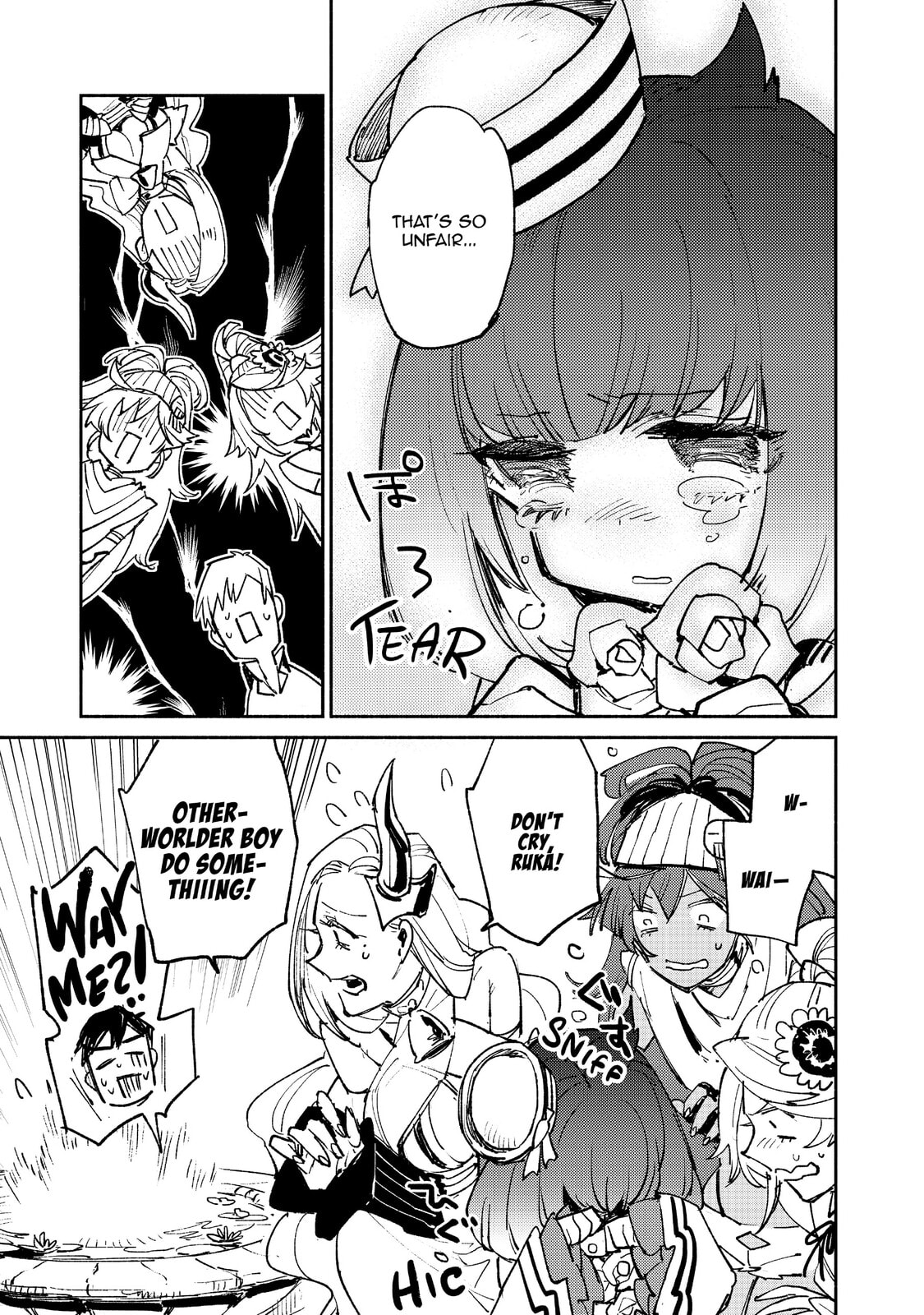 More Goddesses Showed Up and Now it's Noisy page 12