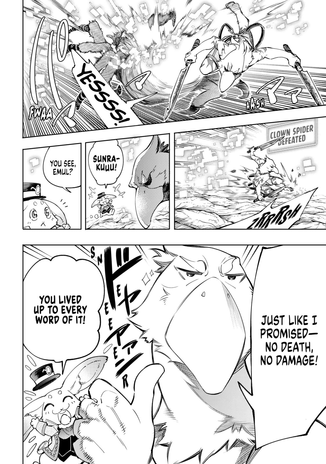 Bird Mask vs. Clown Spider page 15