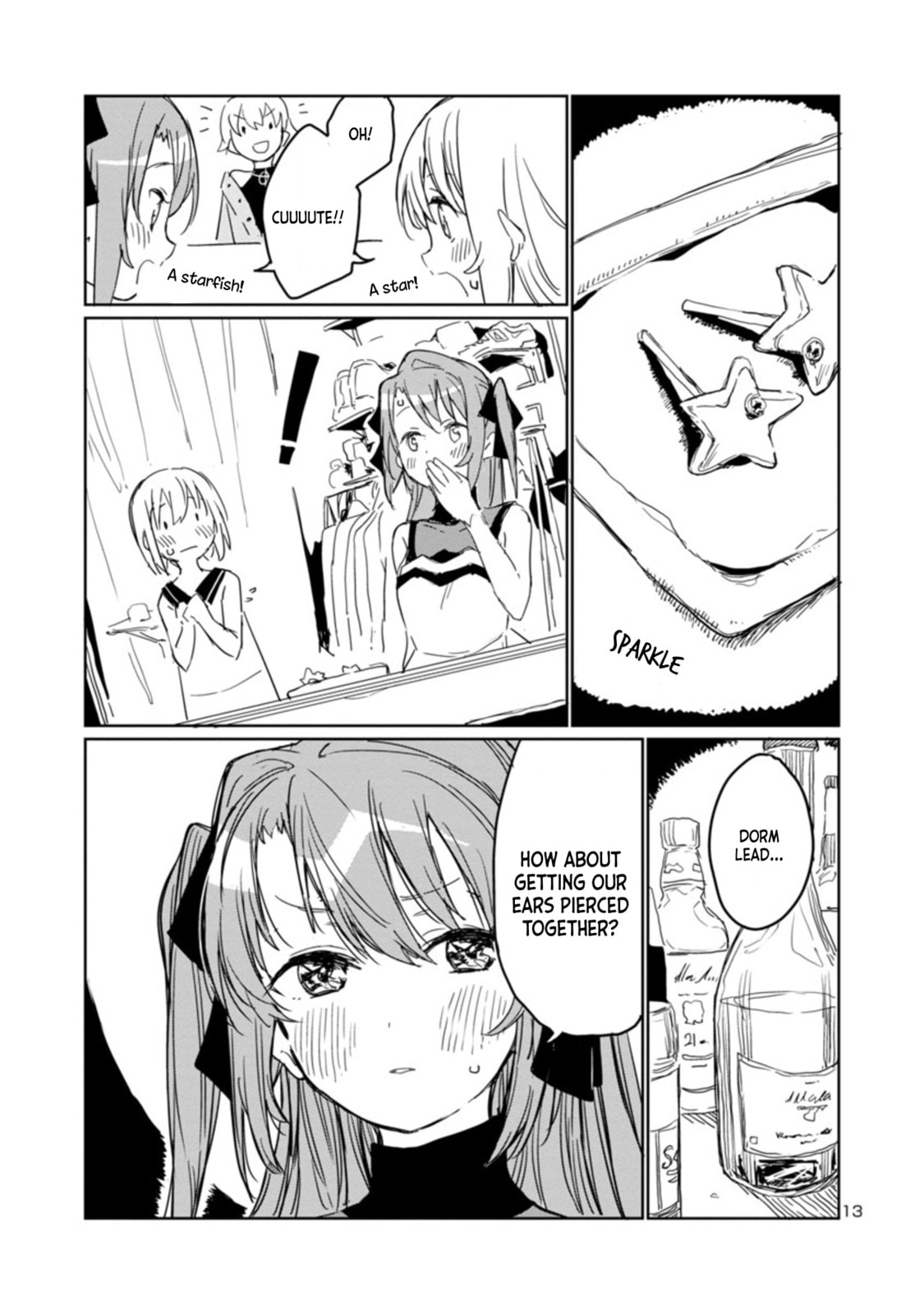 Kamiina Botan, Yoeru Sugata wa Yuri no Hana. – Chapter 4 page 12