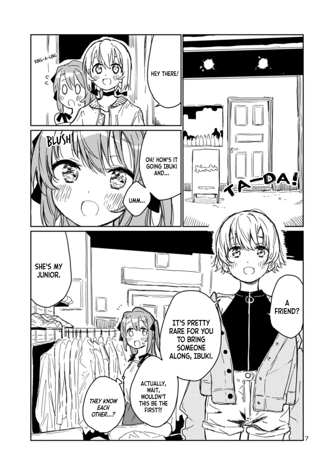 Kamiina Botan, Yoeru Sugata wa Yuri no Hana. – Chapter 4 page 6