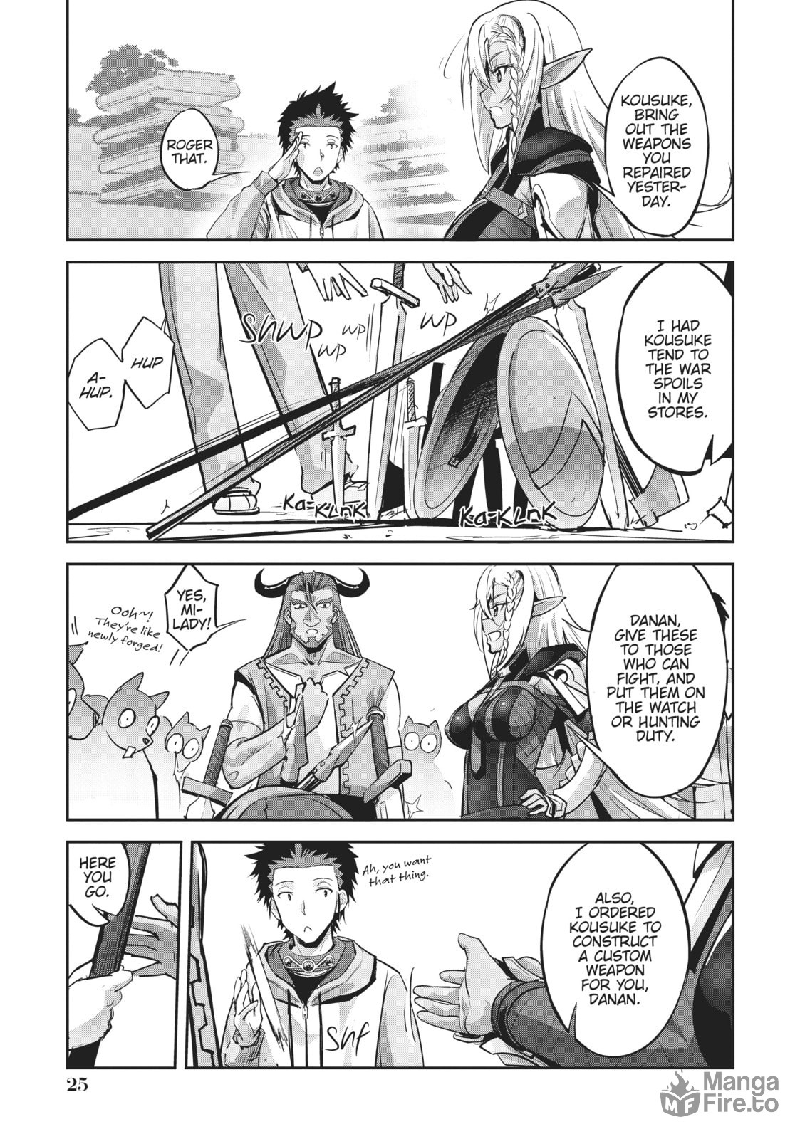 Survival in Another World with My Mistress! – Chapter 8 page 4