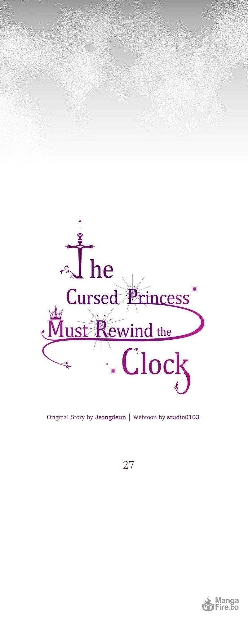 The Cursed Princess Must Rewind the Clock – Chapter 27 page 23