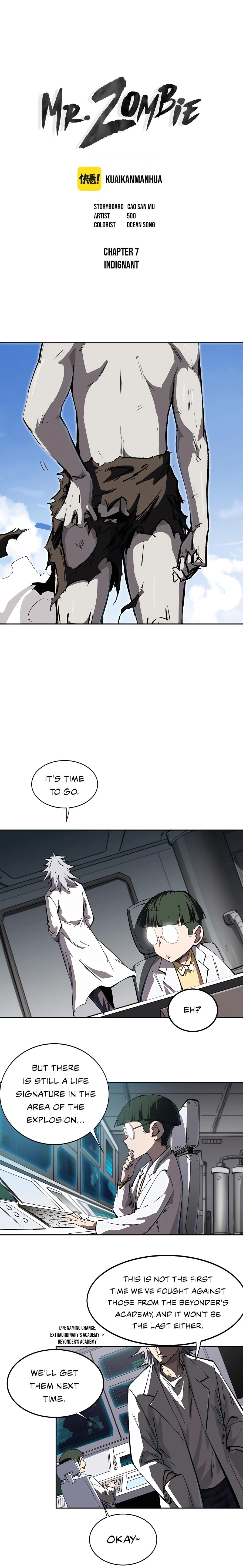 Mr. Zombie – Chapter 7 page 1