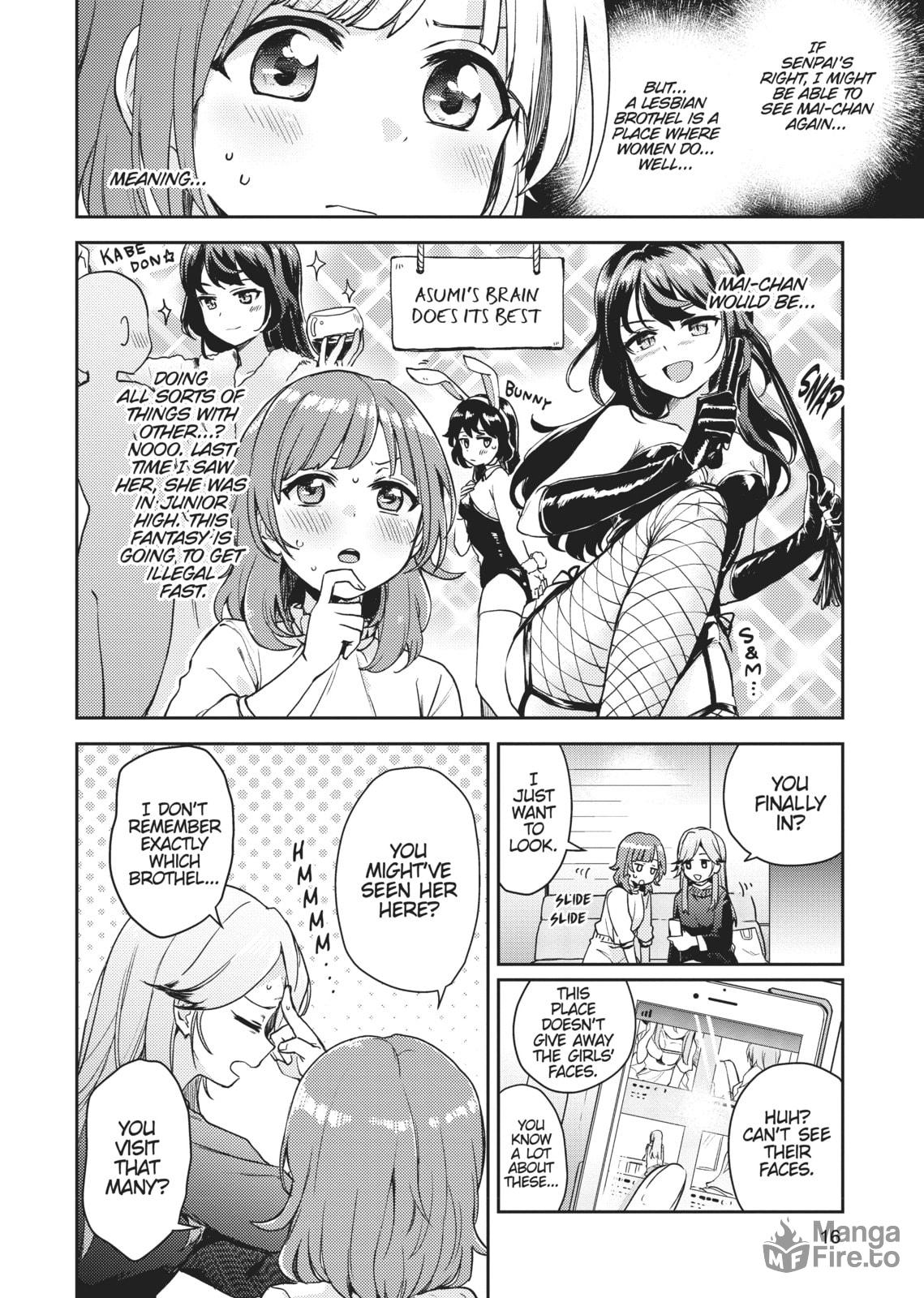 Asumi-chan Is Interested in Lesbian Brothels! – Chapter 1 page 14