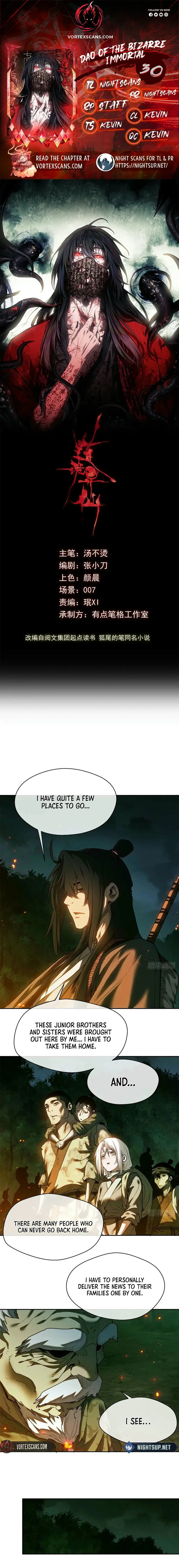 Dao of the Bizarre Immortal – Chapter 30 page 0
