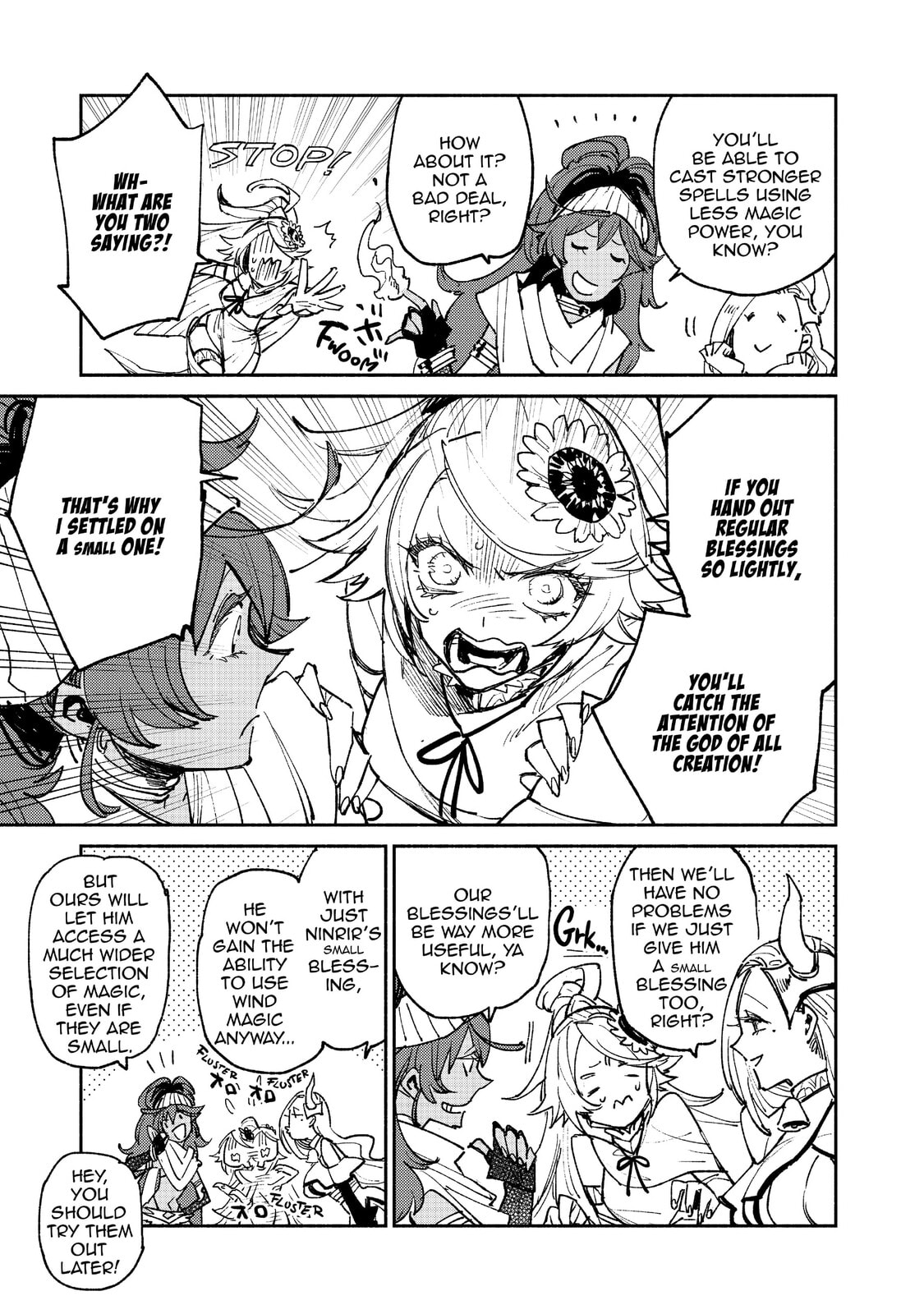 More Goddesses Showed Up and Now it's Noisy page 6