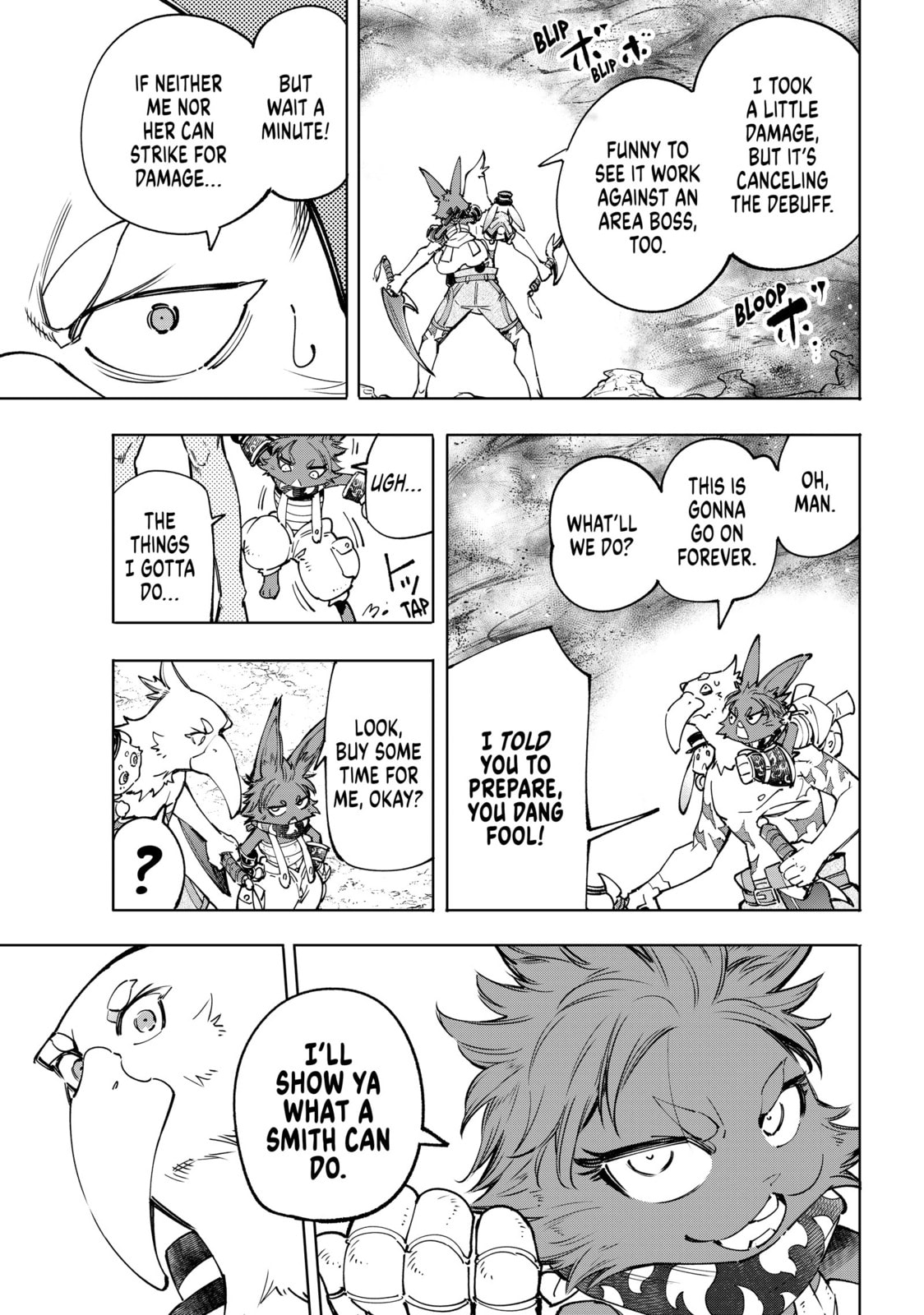Bird + Rabbits vs. Skull Choir page 6