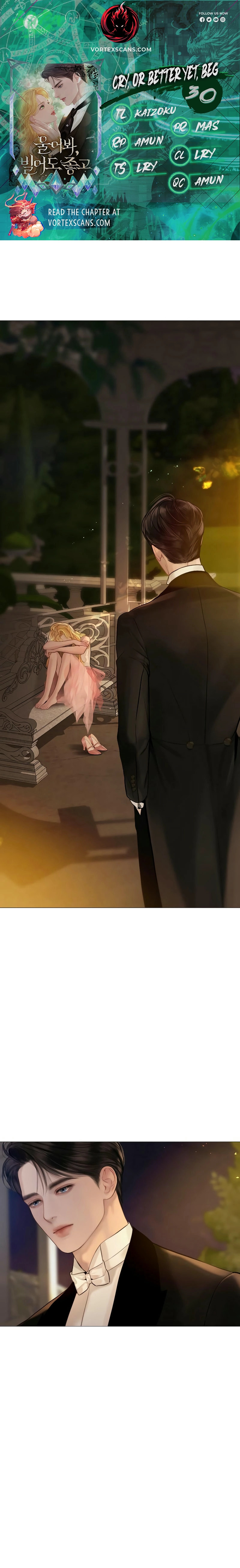 Cry, or Better Yet, Beg – Chapter 30 page 0