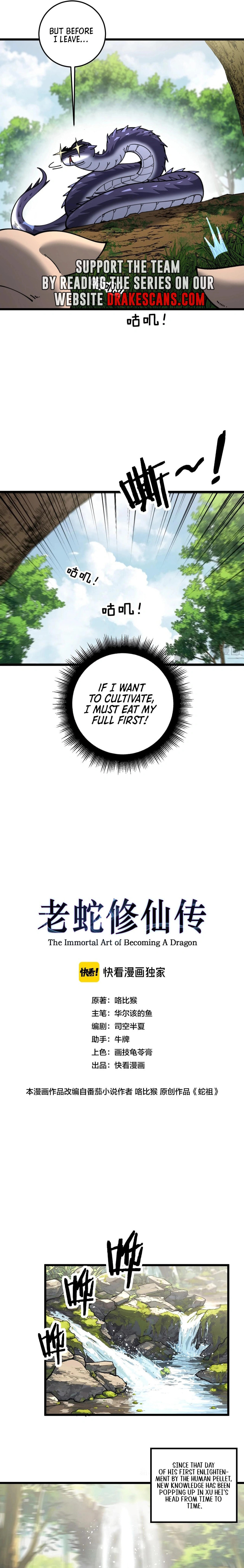 Snake Immortal: The Tale of a Snake's Cultivation to Immortality – Chapter 2 page 9