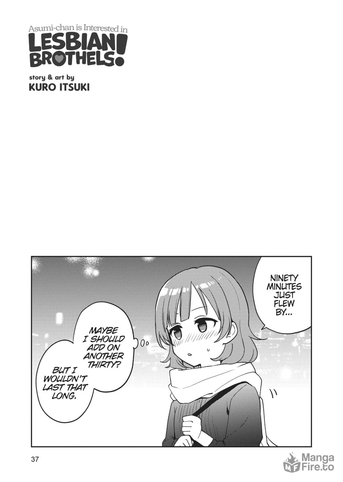 Asumi-chan Is Interested in Lesbian Brothels! – Chapter 1 page 35