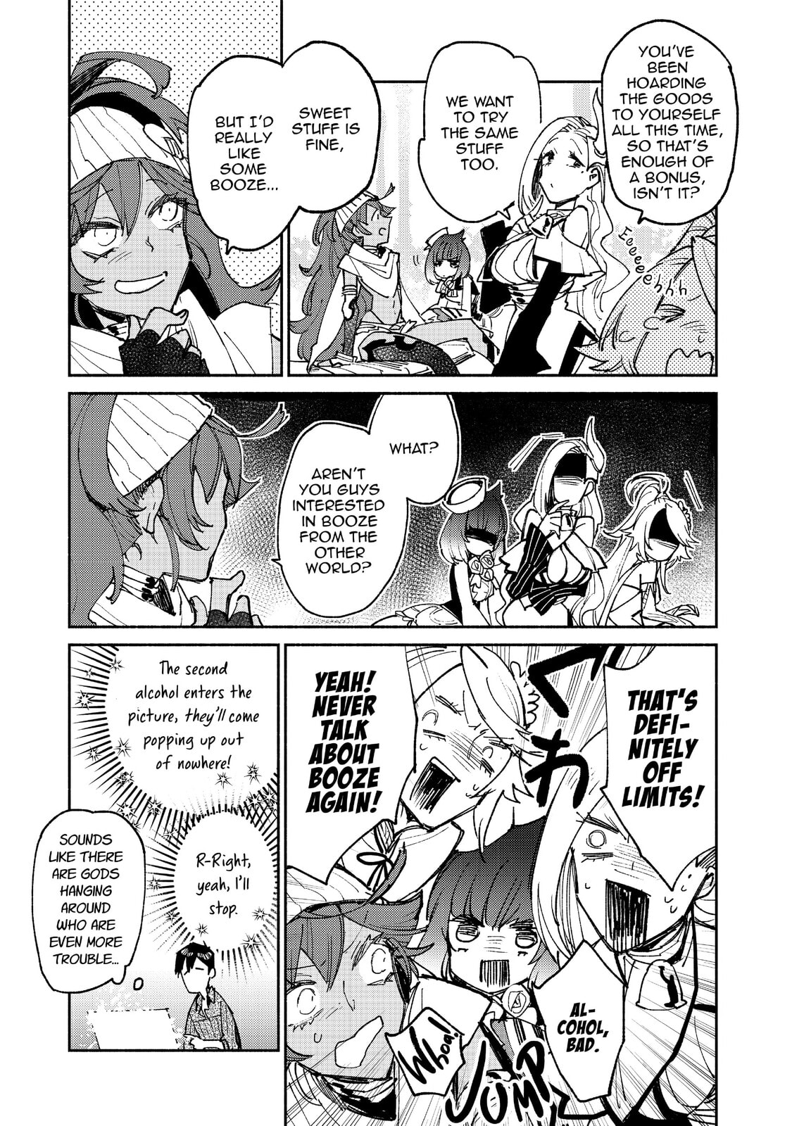 More Goddesses Showed Up and Now it's Noisy page 18