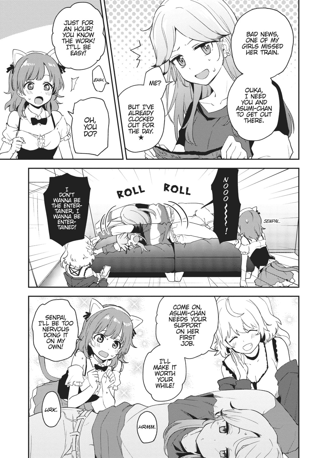 Asumi-chan Is Interested in Lesbian Brothels! – Chapter 3 page 8