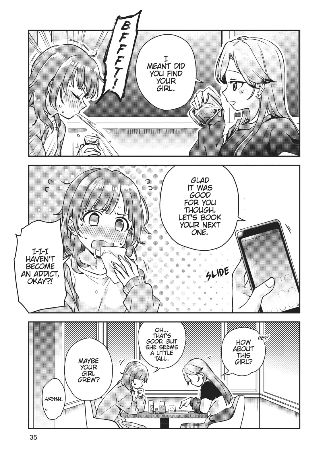 Asumi-chan Is Interested in Lesbian Brothels! – Chapter 1 page 33