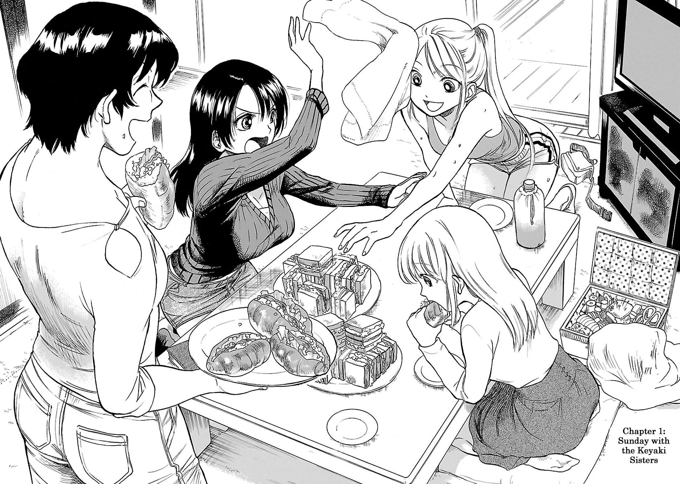 All four season of the Keyaki sisters. – Chapter 1 page 3