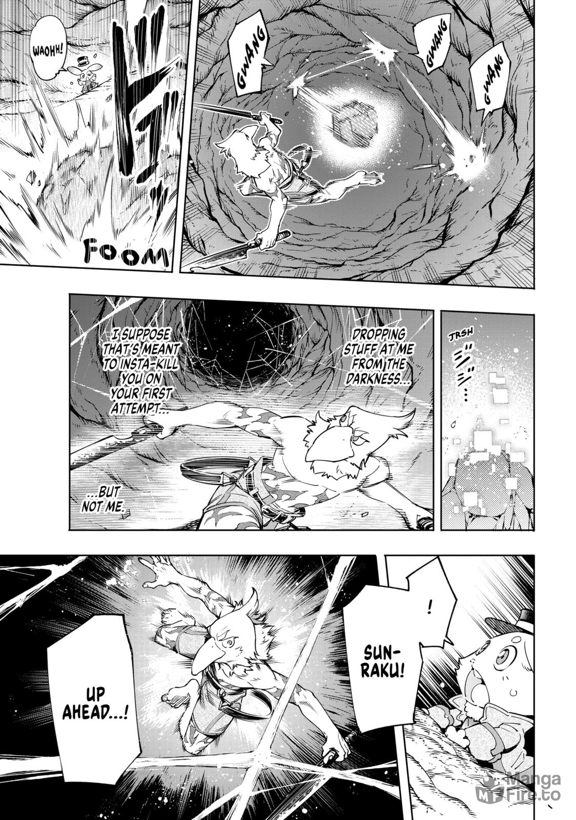 Bird Mask vs. Clown Spider page 4