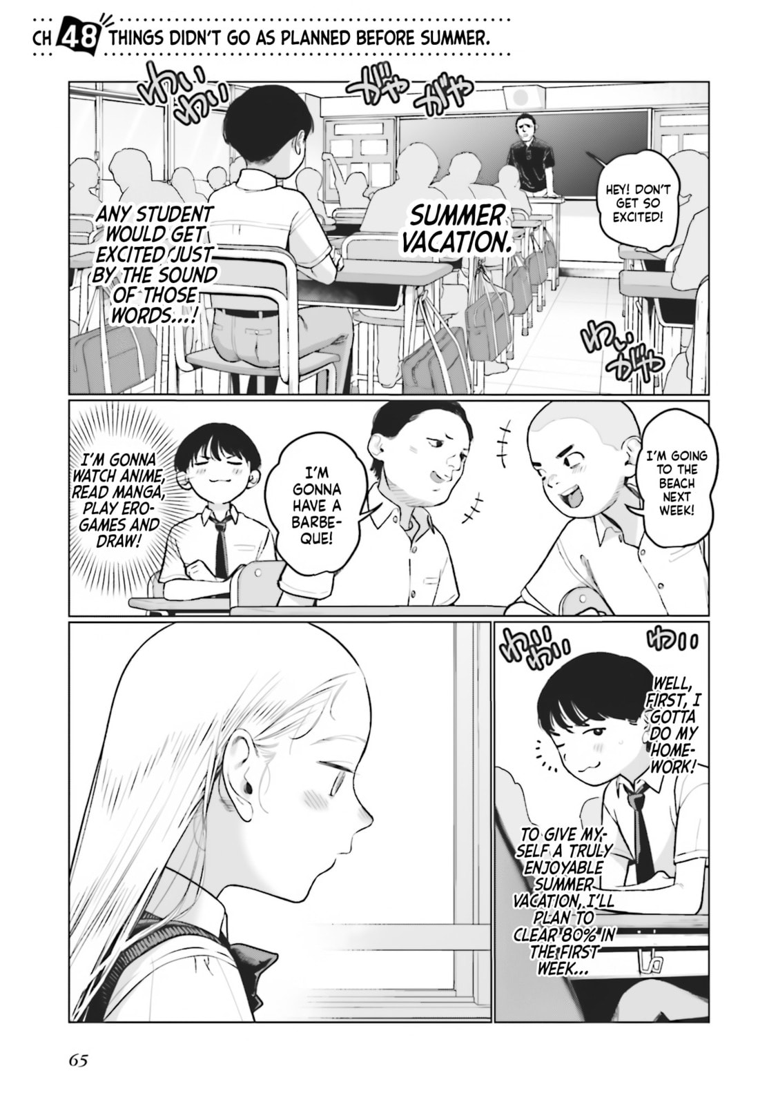 Things Didn't Go As Planned Before Summer. page 0