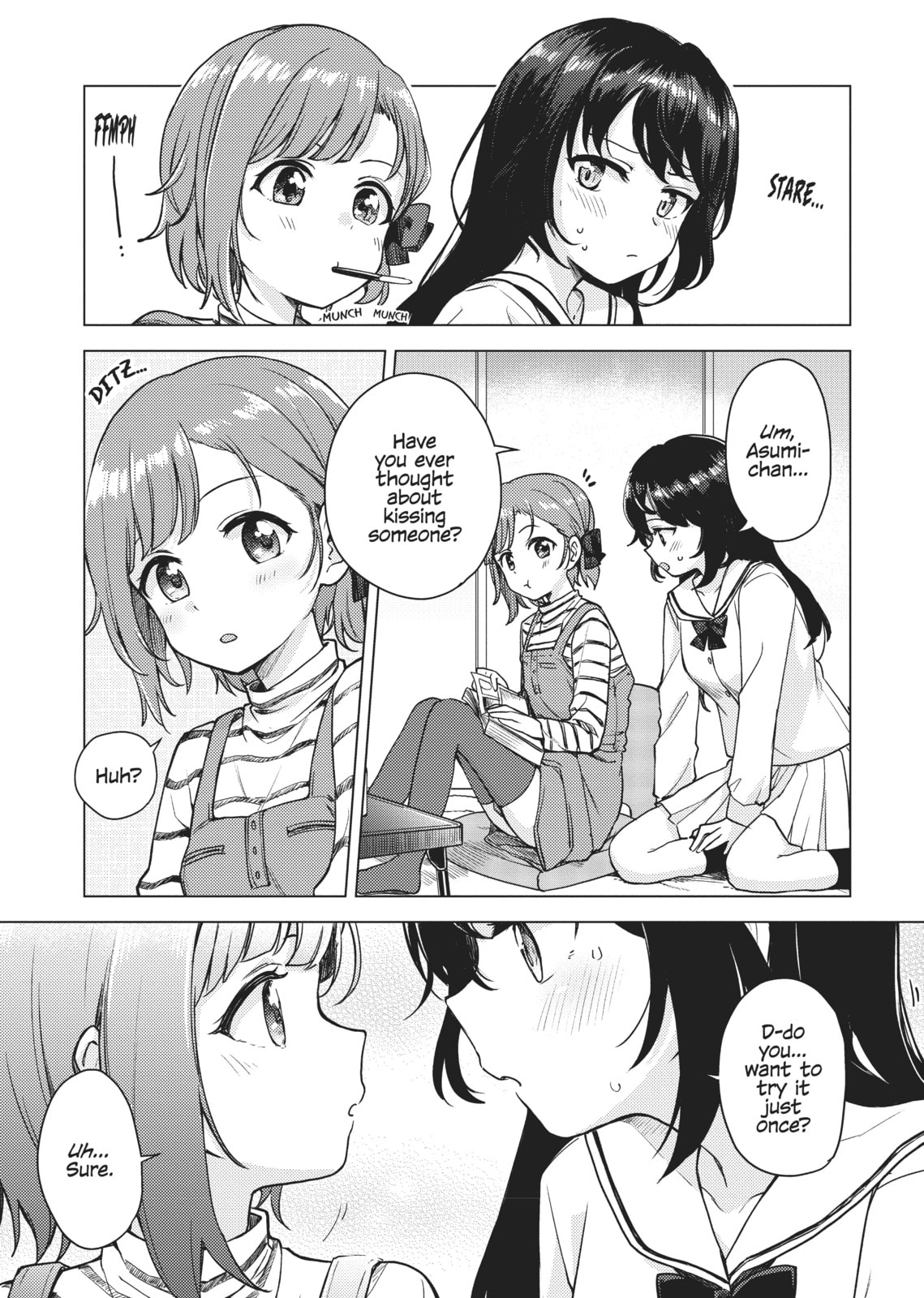 Asumi-chan Is Interested in Lesbian Brothels! – Chapter 1 page 7