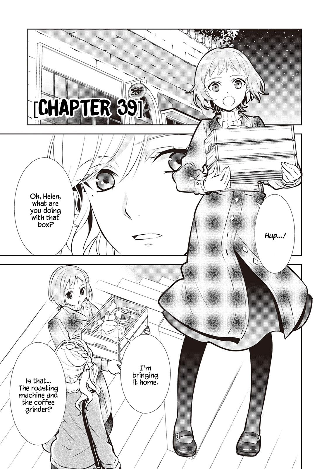 Opening a Café in Another World – Chapter 39 page 1