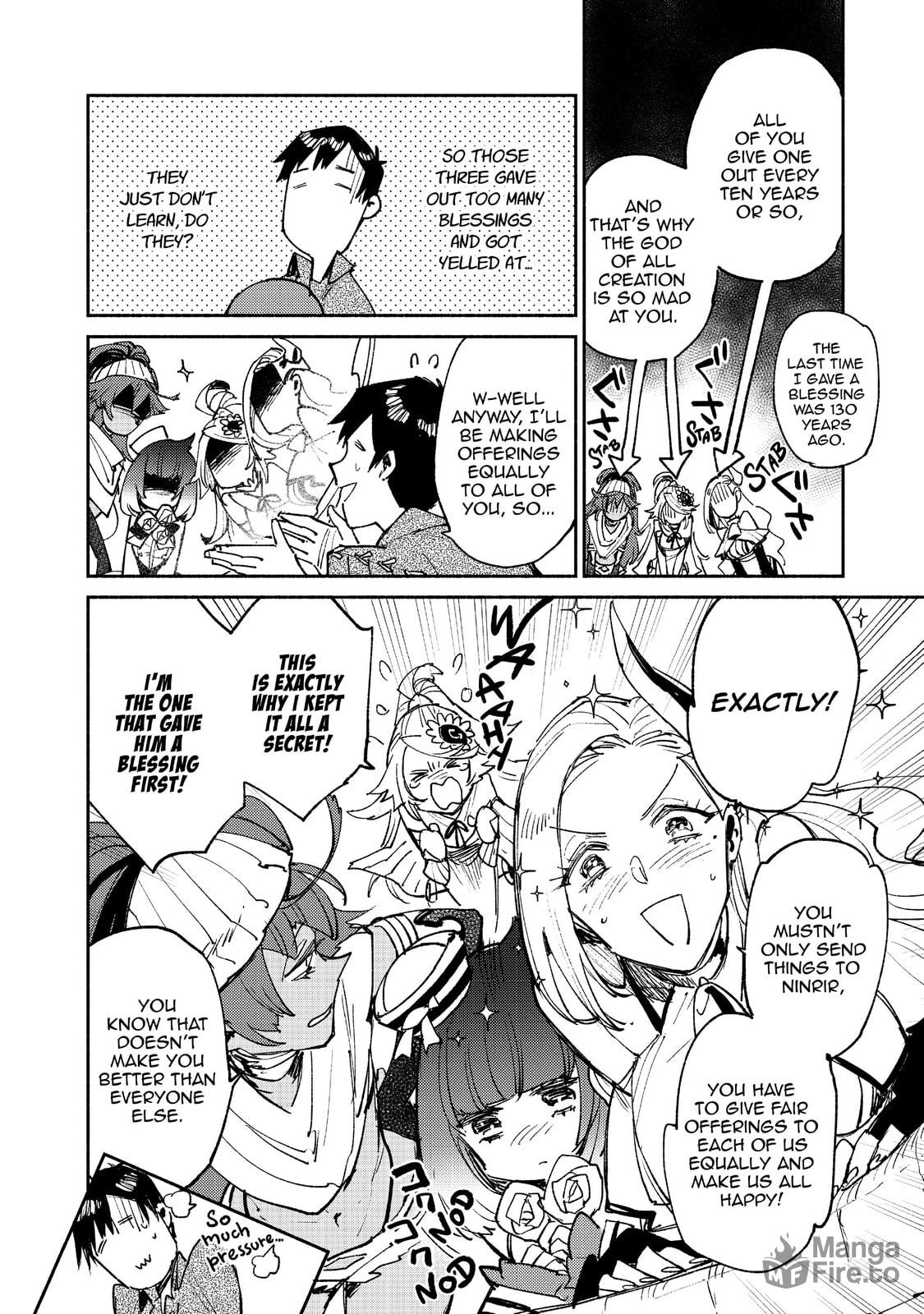 More Goddesses Showed Up and Now it's Noisy page 17