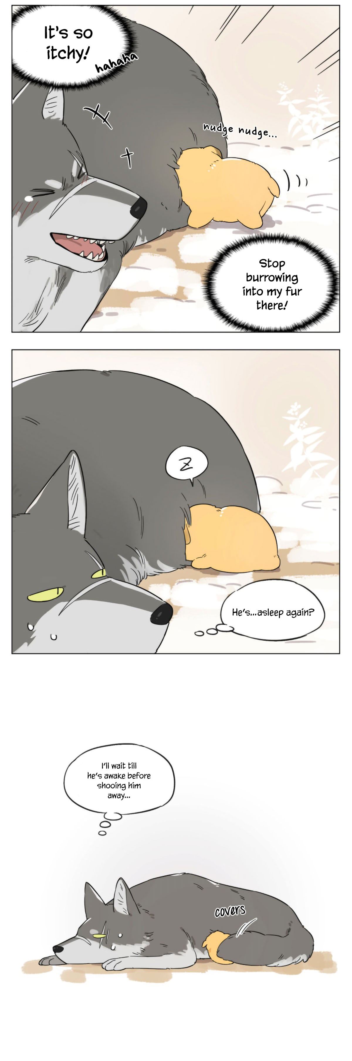 The Alpha Wolf Picked Up a Puppy page 3