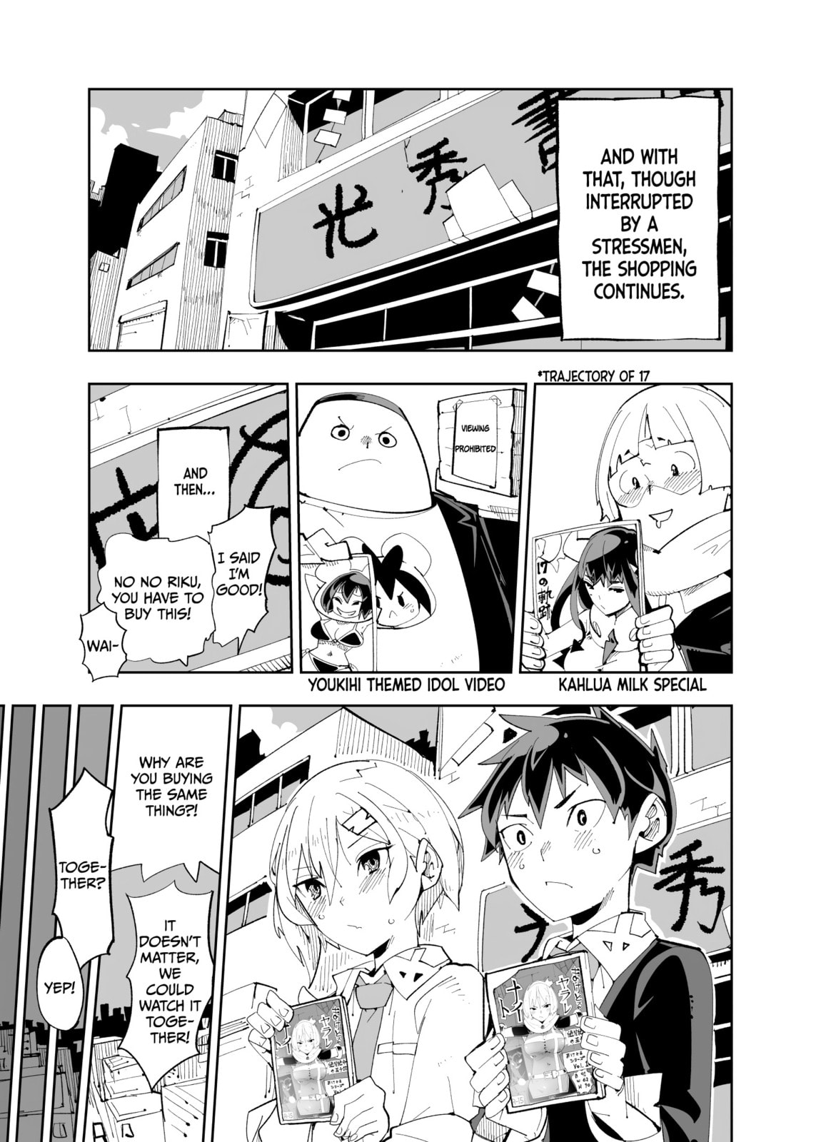 Chapter Trembling: Spill it! If we went to the bookstore the 4 of us then?… page 10